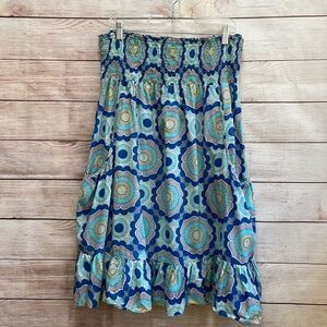 MOSSIMO BOHO SKIRT WITH‎ LARGE APRON POCKETS